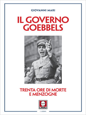 cover image of Il governo Goebbels
